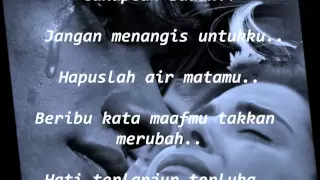 luvia jangan menangis untukku lyrics