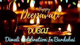 diwali celebration in burdubai fireworks street celebration