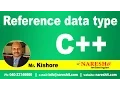 Reference data type in C C Tutorial Mr Kishore
