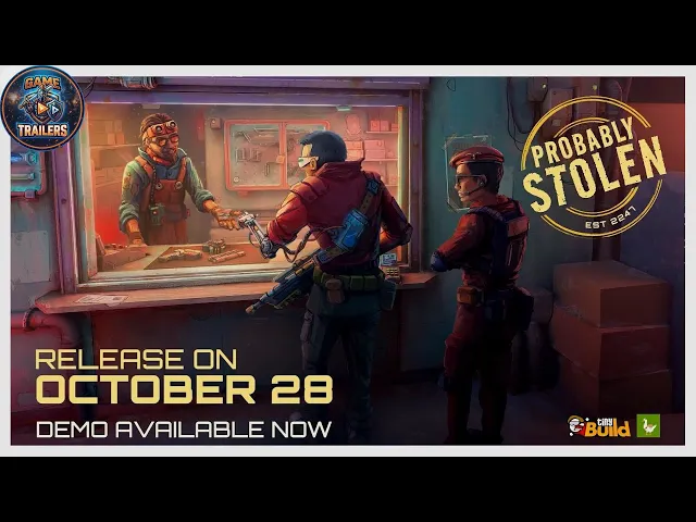 Probably Stolen - Cyberpunk Shopkeeper Sim | Demo Launch Trailer