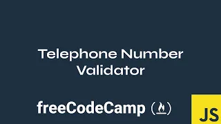 Telephone Number Validator - FreeCodeCamp JavaScript Projects
