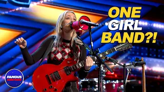 This 17-Year-Old Is an ENTIRE Band by Herself!