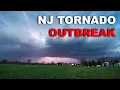 New Jersey Tornado Outbreak April 1st 2023 STORM CHASING