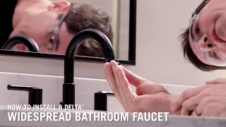 How to Install a Delta Widespread Bathroom Faucet