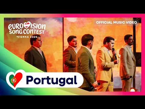 Bandidos do Cante - Pink | Portugal ðŸ‡µðŸ‡¹ | Official Music Video | #Eurovision2026 - YouTube Thumbnail