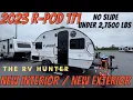 2023 R-POD 171 Lightweight no slide RV Under 2 750 lbs
