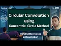 Learn Circular Convolution with Concentric Circles Easy Example Explained Signals and Systems