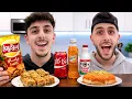 Faze Rug Brawadis Try Middle Eastern VS American Snacks