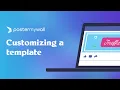 Customize a template Getting Started with PosterMyWall