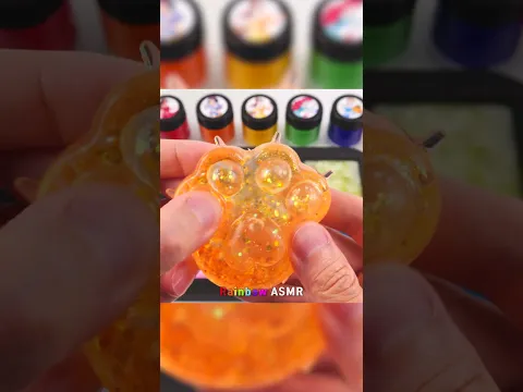 Satisfying Slime ASMR | Oddly Making 6 Magic Squishiny Paint Balls Transformation Slime ASMR Cutting