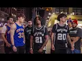 Wearing a Spurs Jersey in New York
