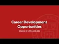 Career Development Opportunities