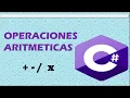 operaciones aritmeticas en C con vs code - poo