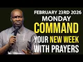 Lagu [MONDAY 23RD FEBRUARY, 2026]SPEAK INTO YOUR MONDAY BEFORE THE ENEMY DOES-APOSTLE JOSHUA SELMAN