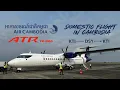 A domestic flight on Air Cambodia KTI-DSY-KTI Phnom Penh - Dara Sakor