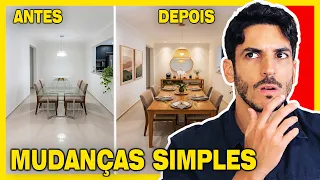 7 MUDANÇAS SIMPLES NA DECORAÇÃO QUE VALORIZAM SUA CASA