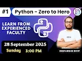 Python Zero to Hero Day 1 45 Days Free Classes Dixit Bytes
