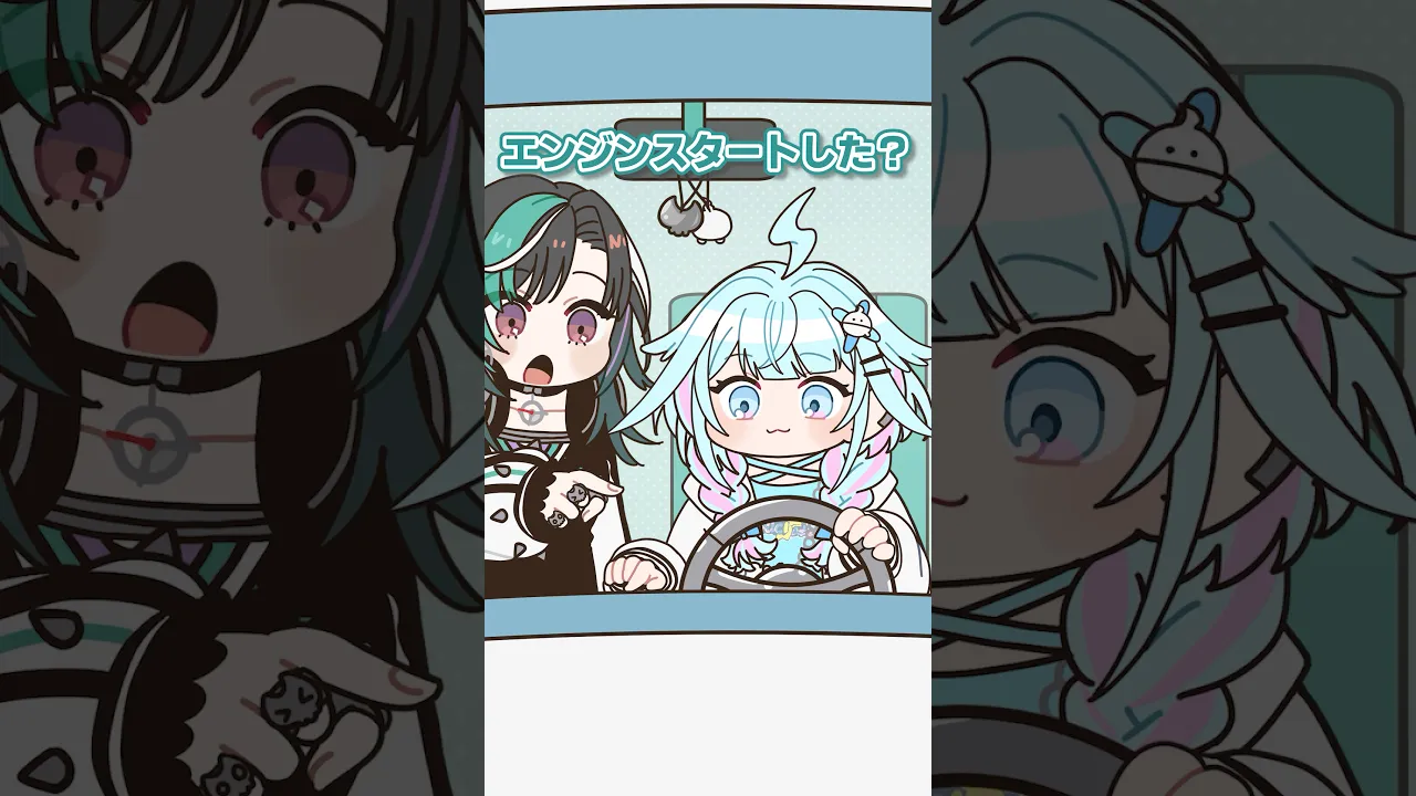 【手書き】ちは教習所🚗³₃ #ホロライブ  #vtuber #animation