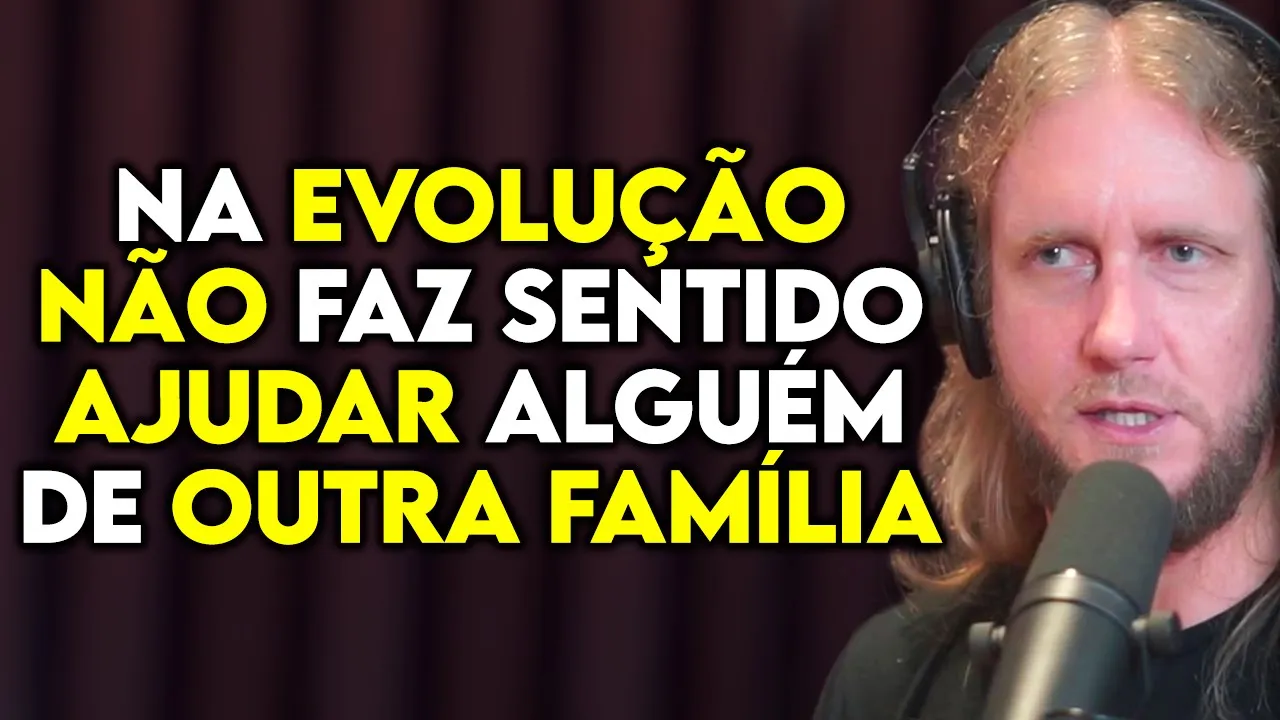BIOLÓGO EVOLUCIONISTA: SOMOS MAUS POR NATUREZA? | Lutz Podcast