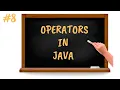 Operators in Java Java Tutorial for Beginners in Tamil