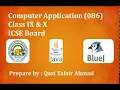 - New Operator and Dot Operator in JAVA ICSE BOARD Class 9 10 Computer Application