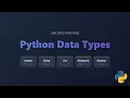 Python Data Types Explained for Beginners Int Float List Dict More