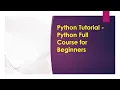 Python Basics Lecture 3 Receiving input Type Conversion