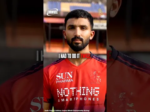 𝘝𝘰𝘭𝘶𝘮𝘦 𝘢𝘭𝘭 𝘵𝘩𝘦 𝘸𝘢𝘺 𝘶𝘱 for the caption. 🔊🔊🔊 | Devdutt Padikkal | RCB Shorts