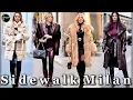 December 2025 Milanese Best Winter Holiday Street  Fashion 👒👠🧥 Chic \u0026 Stylish Shopping Looks 🇮🇹