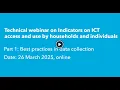 Download Lagu Technical webinar on Indicators on ICT access and use by households and individuals - Part 1