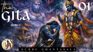 bhagavad gita in telugu 01 introduction lord krishna teachings subbu ghantasala