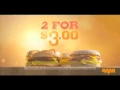 Burger King 2 for 3 Breakfast Sandwich