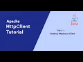 1 Web Service Testing Part 1 Apache HttpAsyncClient