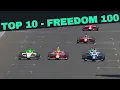 Top 10 Freedom 100 Moments Indy Lights at IMS