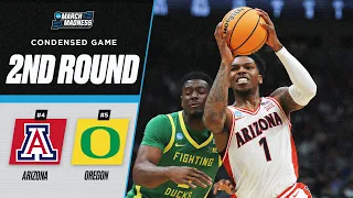 Arizona vs. Oregon - Second round NCAA tournament extended highlights