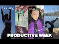 PRODUCTIVE WEEK IN MY LIFE balancing work college healing era REALISTIC
