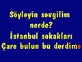 İstanbul sokakları mukkemmel karaoke