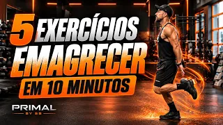 5 exercícios EMAGRECER em 10 minutos 2.0 | Sérgio Bertoluci