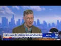 Dow falls on jobs report anticipation McDonald s tests grab-n-go concept