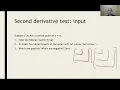 Math 2374 Lecture 24C The second derivative test