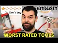 Testing 5 of the Worst Rated Tools on Amazon under 15