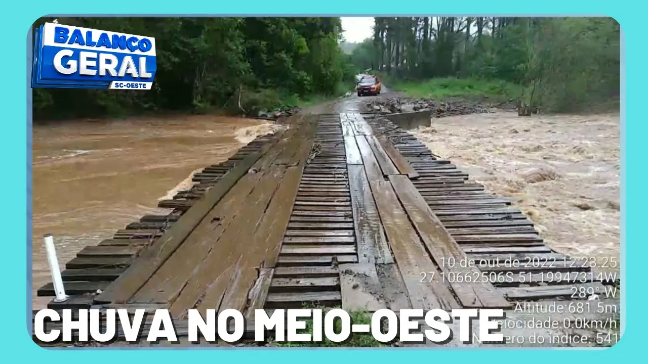 Defesa Civil monitora nível do Rio do Peixe