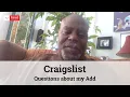 Craigslist Reviews - Questions about my Add Pissed Consumer Interview