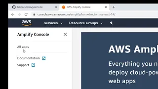 Deploy de Projeto Angular no AWS Amplify