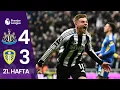 Lagu Newcastle United (4-3) Leeds United | 21. Hafta MAÇ ÖZETİ | Premier League - 2025/26