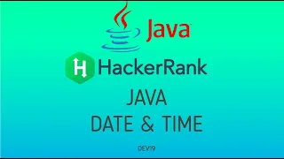 Java Date Time Hackerrank Java Solutions