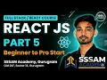 React Full Course 2026 Lecture 5 Props Events Conditional Rendering Explained SSSAM Academy