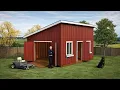 DIY 16x20 Lean to Shed Plans - How To