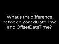 Java What s the difference between ZonedDateTime and OffsetDateTime 5solution