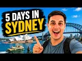 5 Days in Sydney Australia